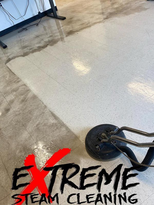 Vinyl Tile Cleaning Results in Gulf City FL